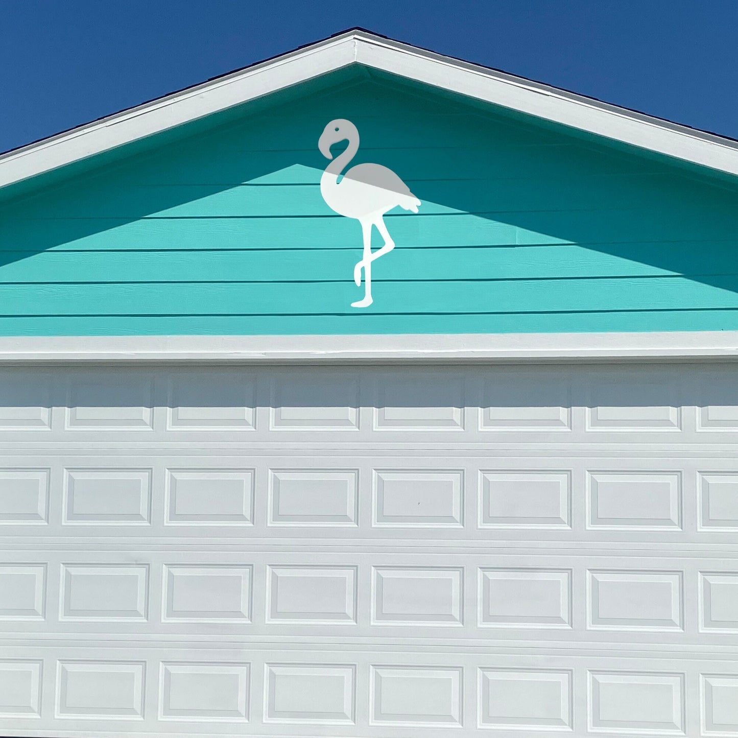 Outdoor Flamingo Wall Art, PVC Flamingo Decor, Flamingo Wall Hanging Sign