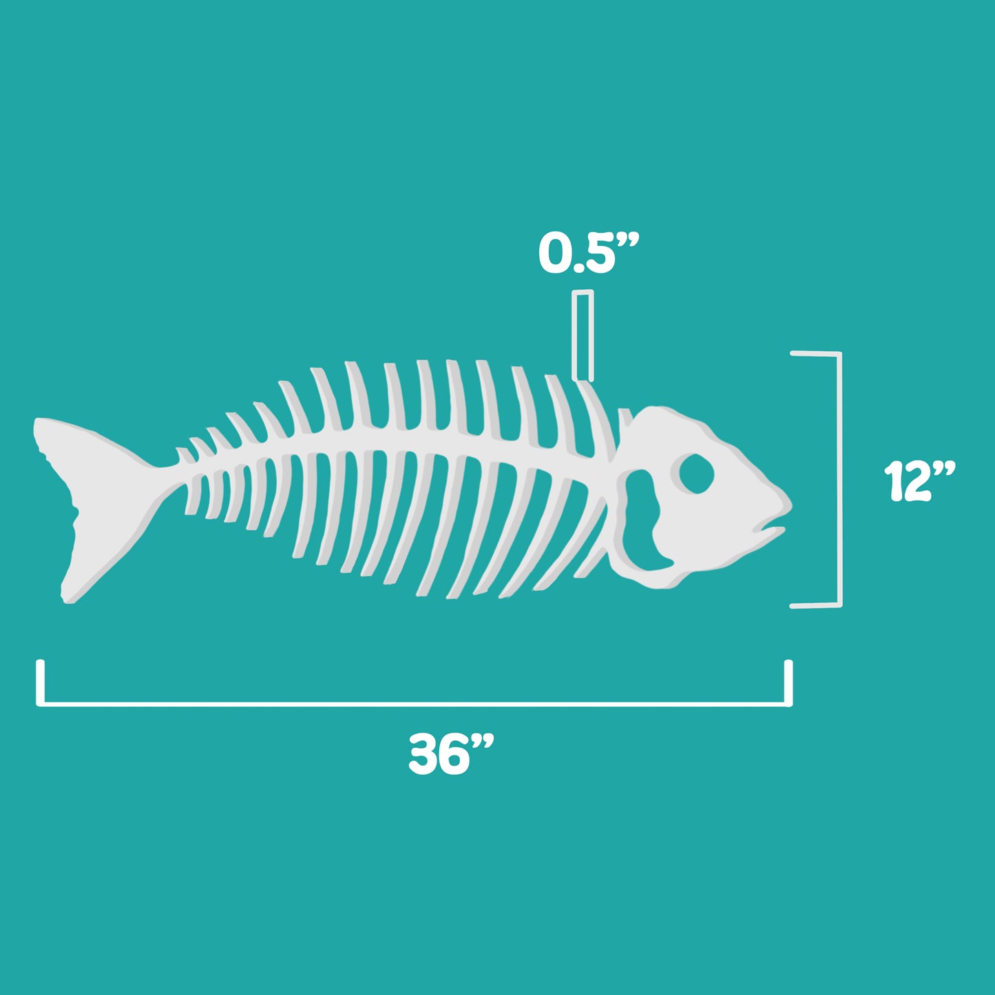 Bonefish Outside Sign Beach House, Indoor Outdoor PVC Sign, Unique Beach House Decoration, Fish Decor