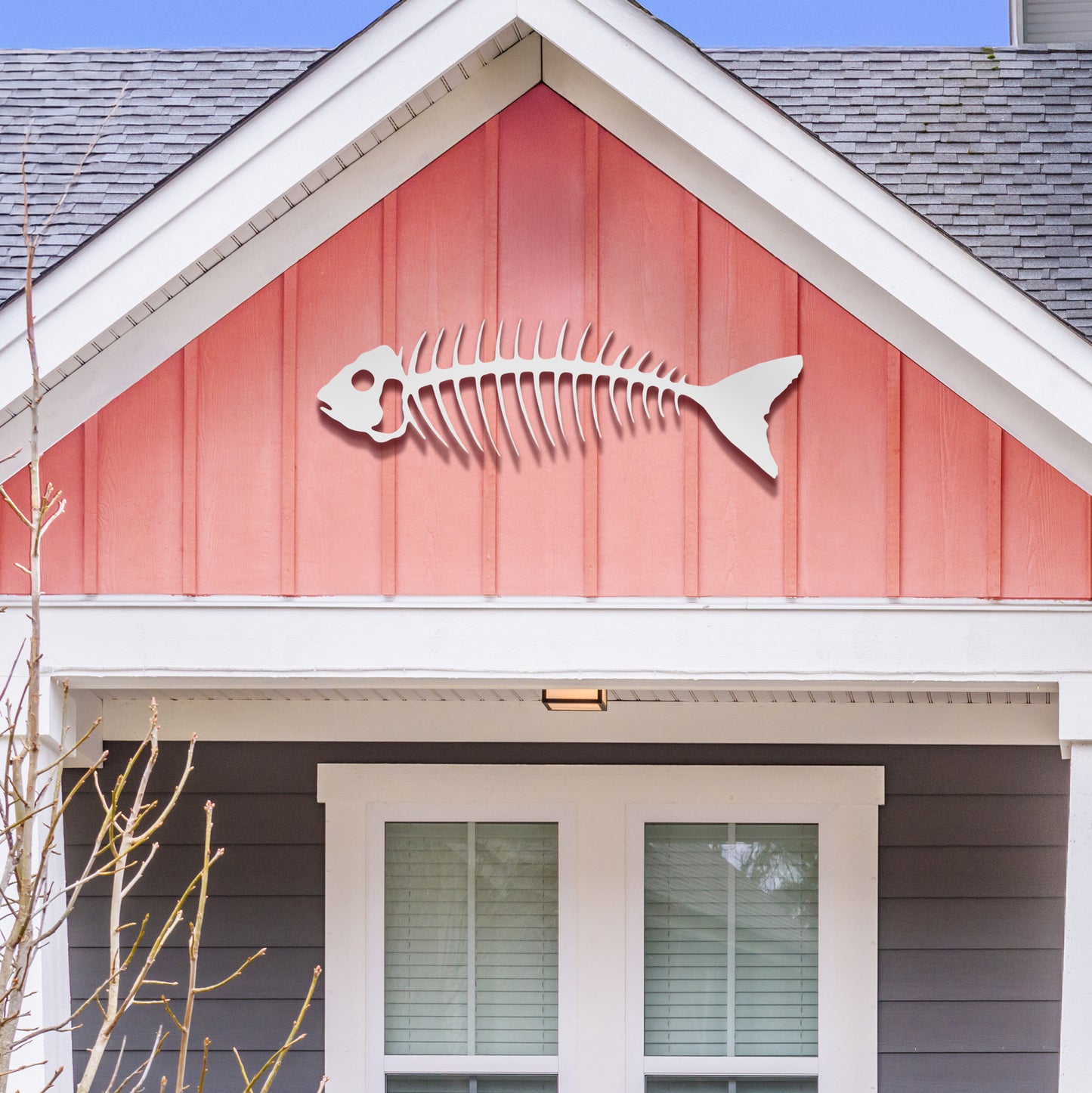Bonefish Outside Sign Beach House, Indoor Outdoor PVC Sign, Unique Beach House Decoration, Fish Decor