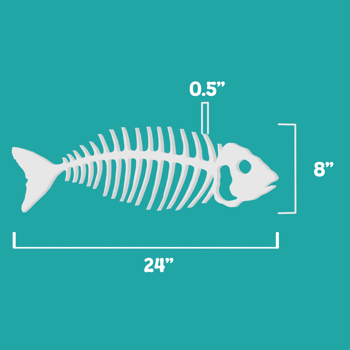 Bonefish Outside Sign Beach House, Indoor Outdoor PVC Sign, Unique Beach House Decoration, Fish Decor