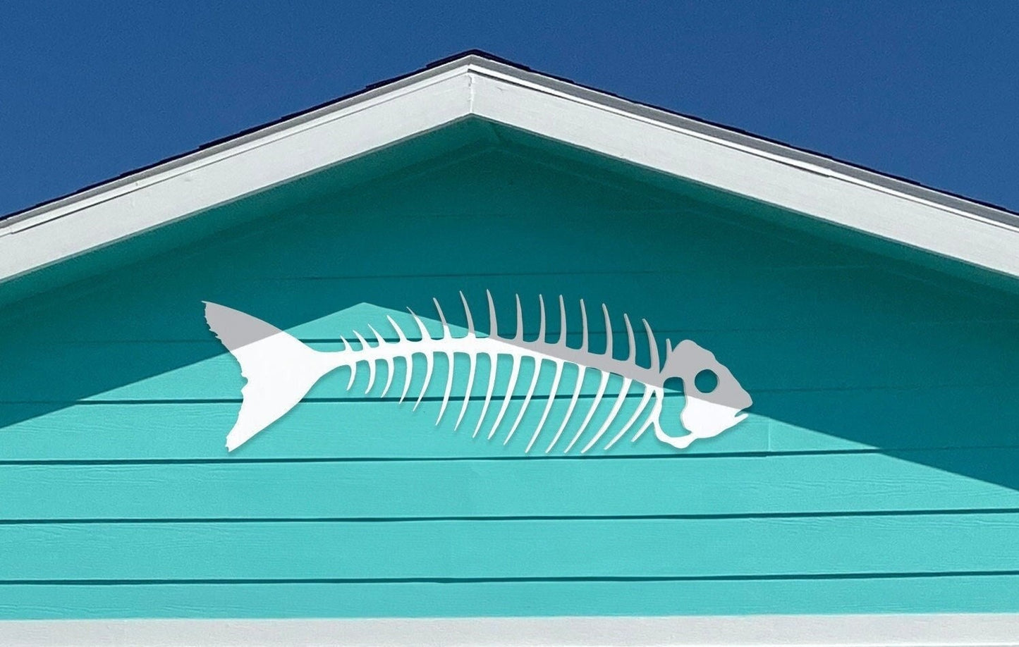 Bonefish Outside Sign Beach House, Indoor Outdoor PVC Sign, Unique Beach House Decoration, Fish Decor
