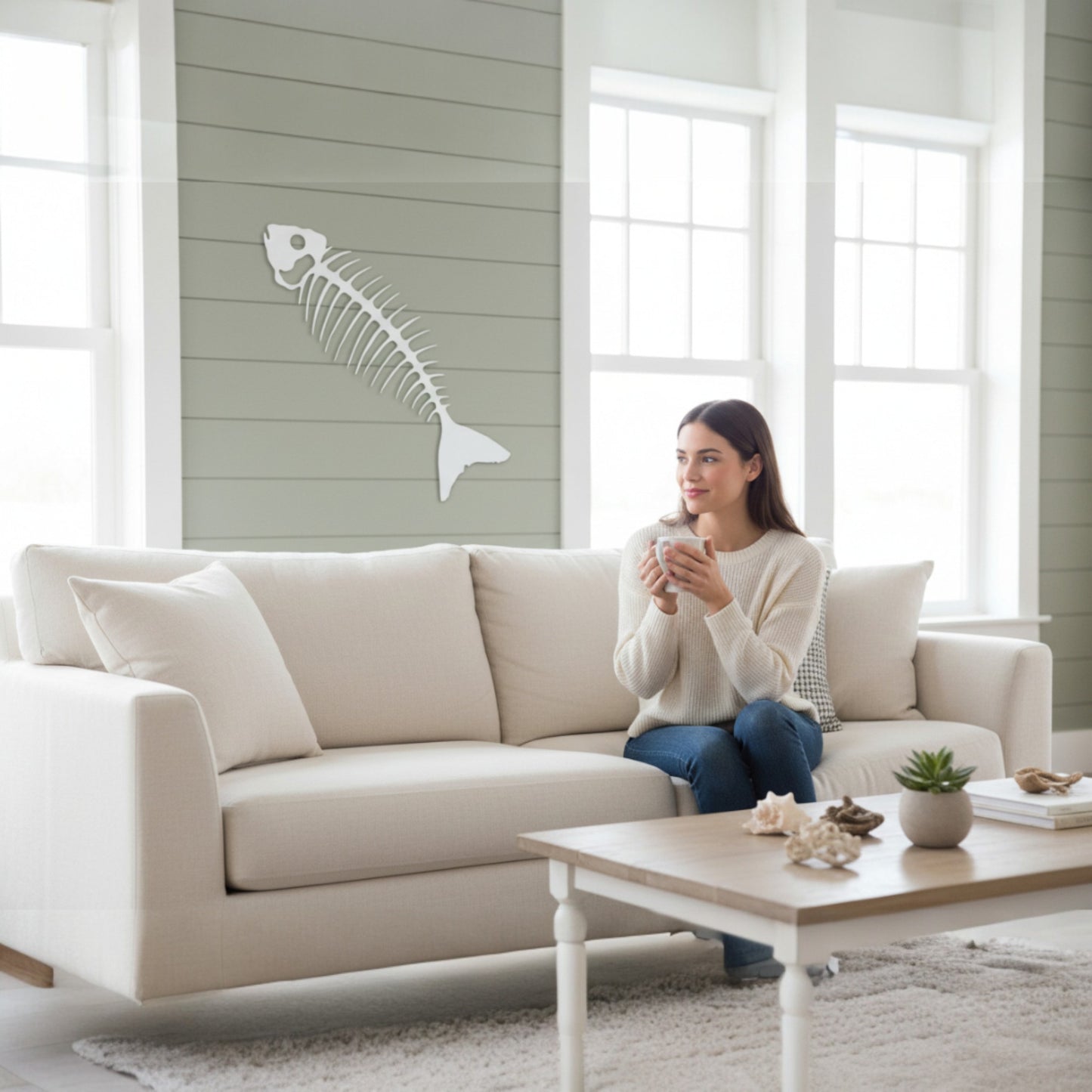 Bonefish Outdoor PVC Sign