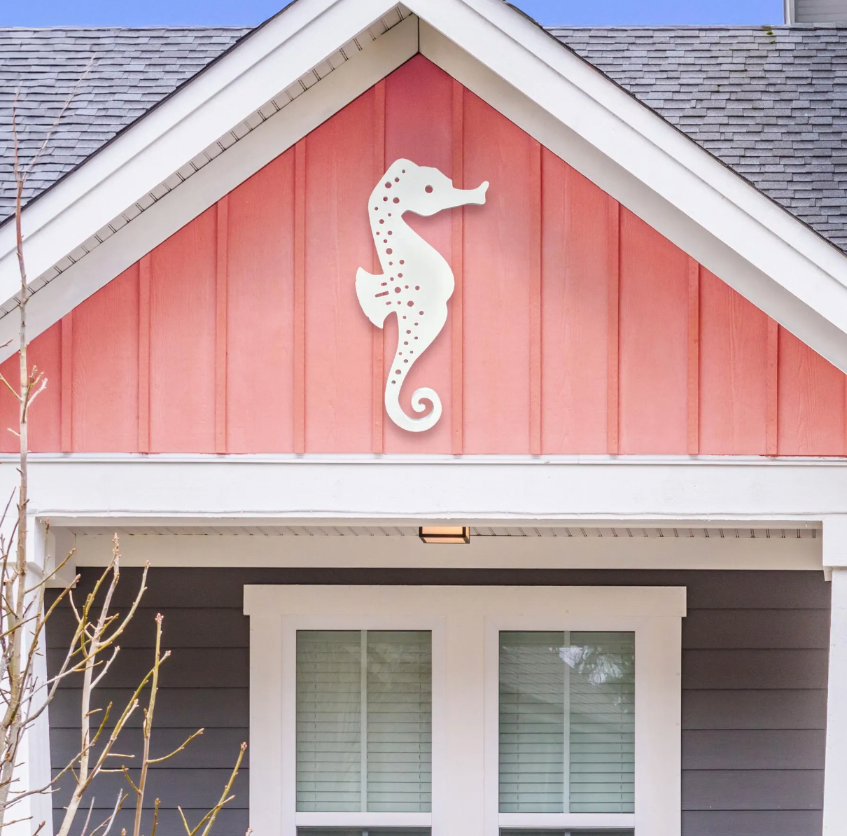 Seahorse House Sign