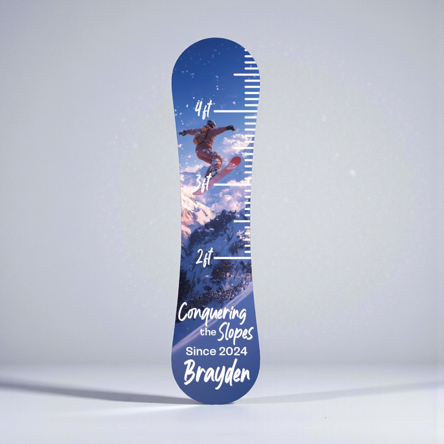 Snowboard Growth Chart, In the air