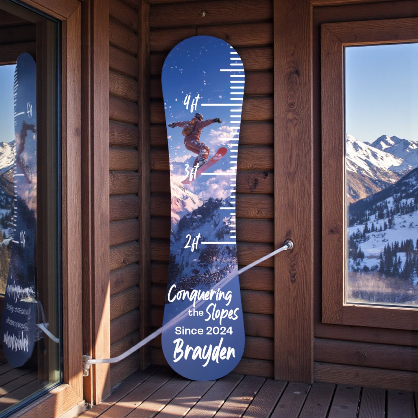 Snowboard Growth Chart, In the air