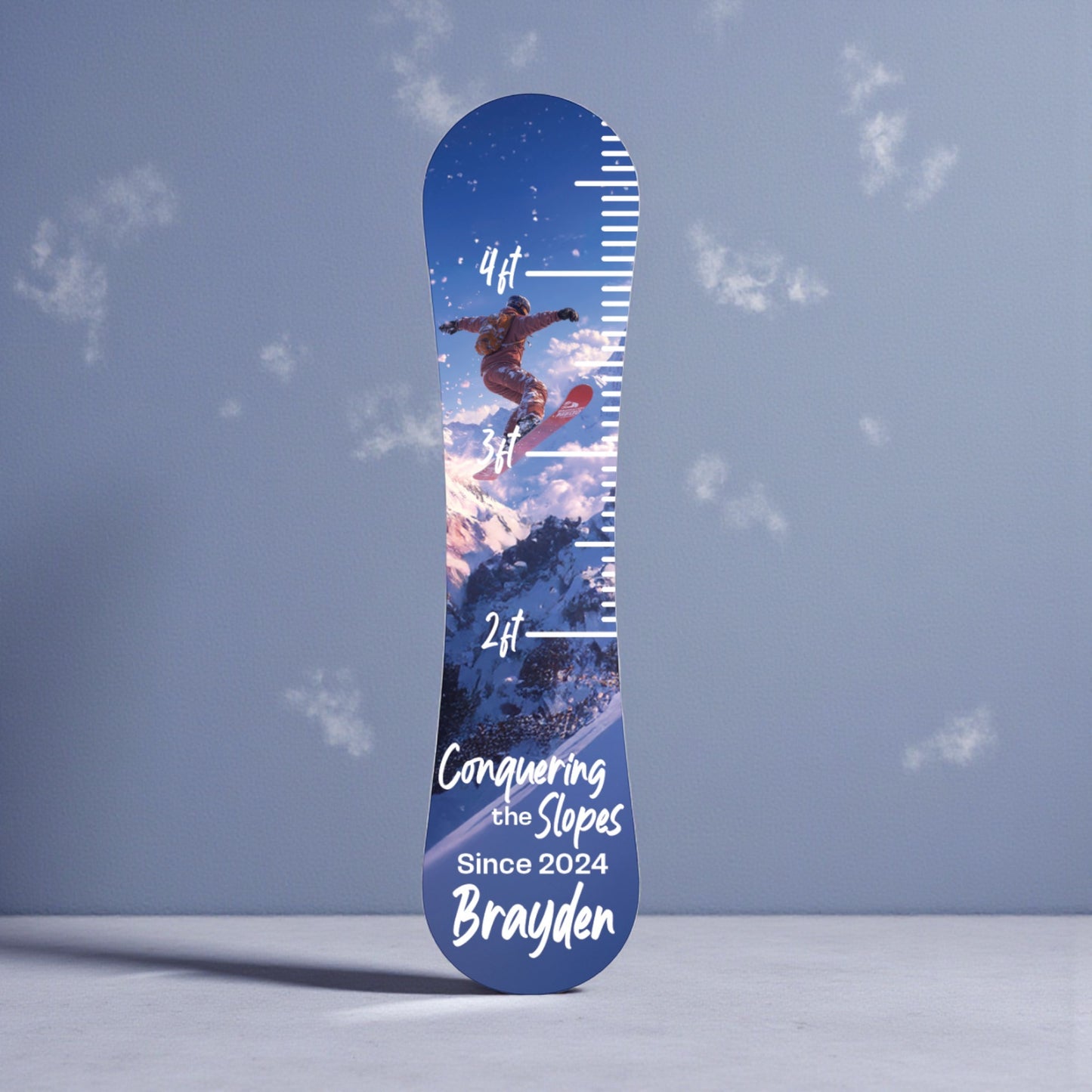 Snowboard Growth Chart, In the air