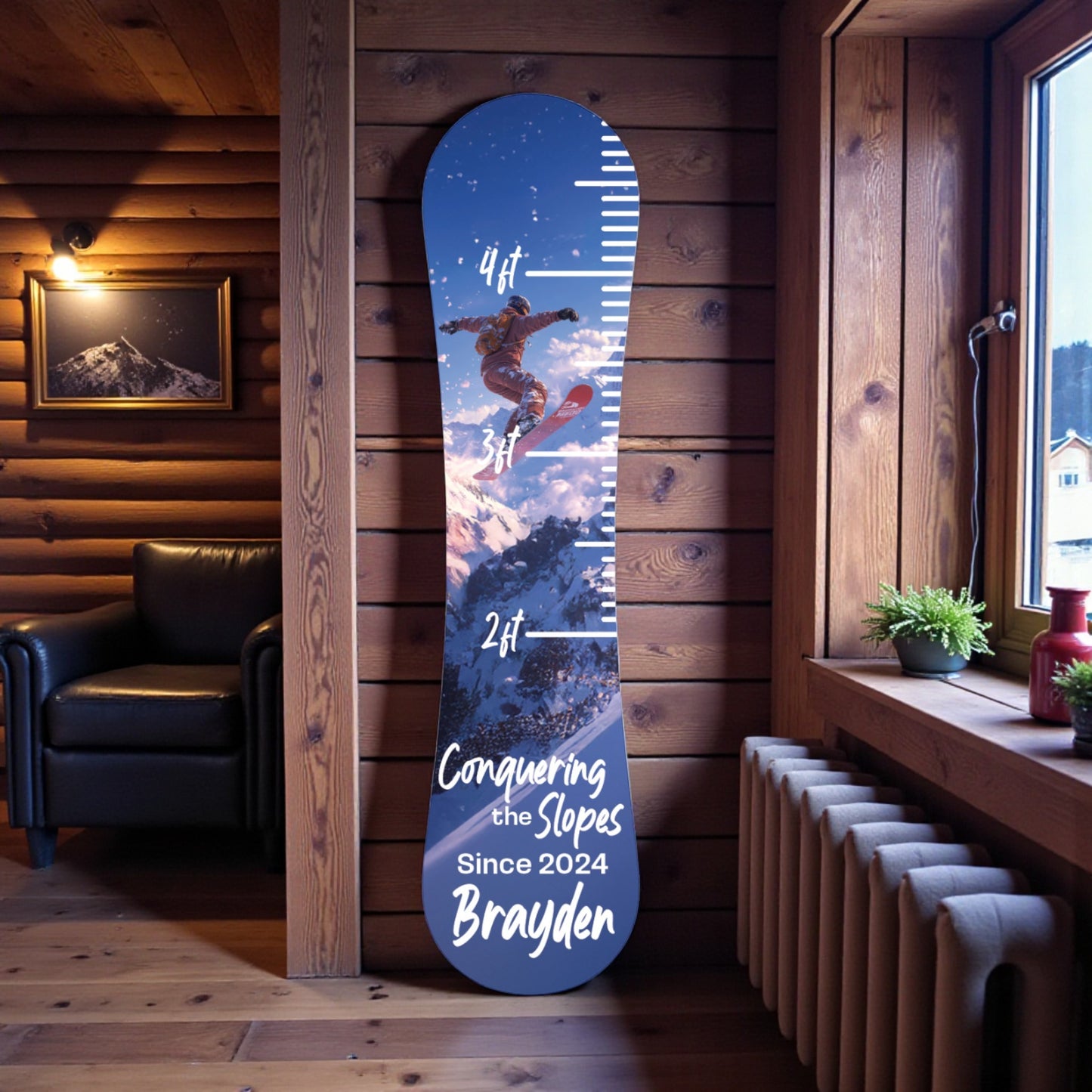 Snowboard Growth Chart, In the air