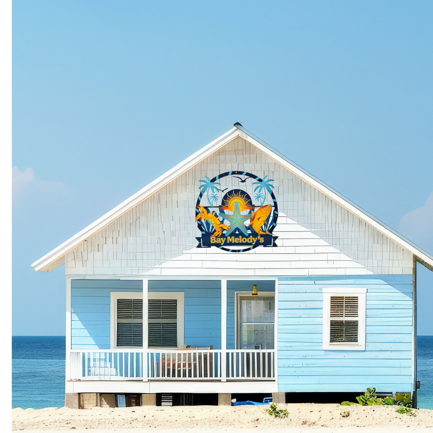 Luxury Coastal PVC Sign – Personalized Beach House Decor – Outdoor Nautical Wall Art – Tropical Patio Sign