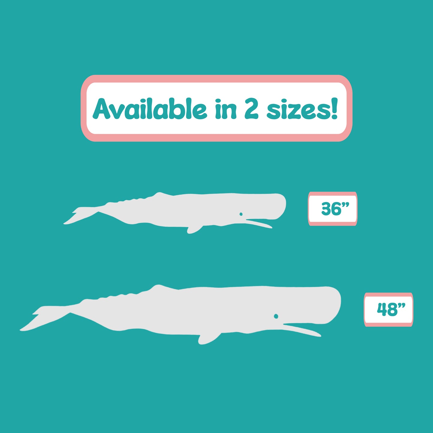 Outdoor Whale Wall Art – Nautical Beach House Decoration – PVC Whale Sign for Coastal Cottage, Shed, Patio – Weatherproof Ocean-Inspired Wall Hanging