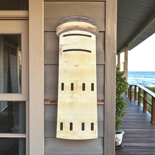 Cape Henlopen Observation Tower Sign: Delaware Coastal Wall Art