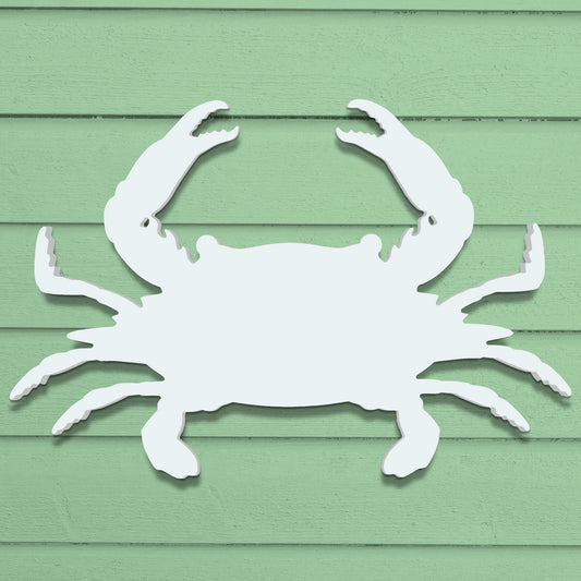 Outdoor Crab Sign, Crab Wall Art, PVC Crab Decor for Yard, House or Patio