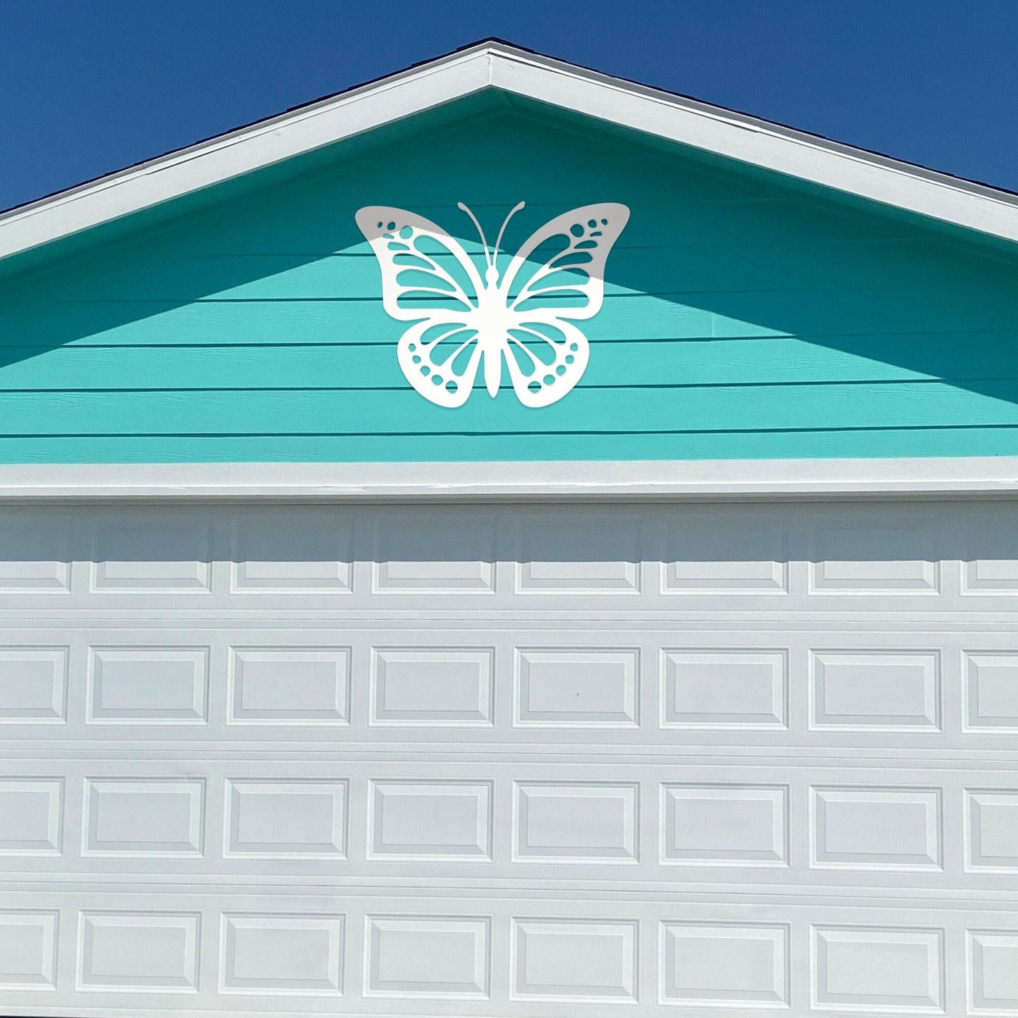 Butterfly Wall Art: Outdoor PVC Sign, Garden Decor