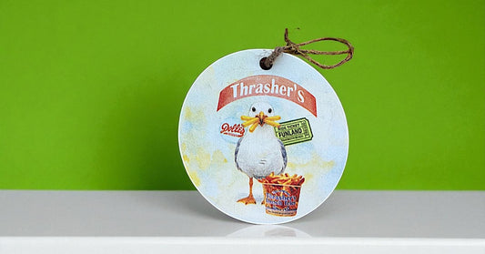 Rehoboth Beach Christmas Ornament -Fries Christmas Ornament – Seagull Boardwalk Décor | Rehoboth Beach Souvenir